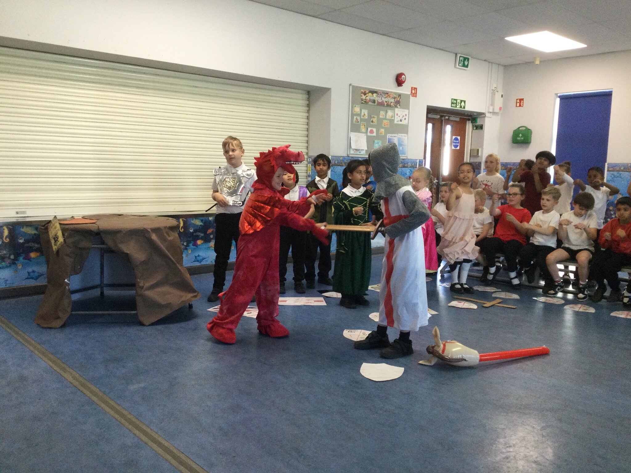 Image of Year 3 St George's Day Assembly